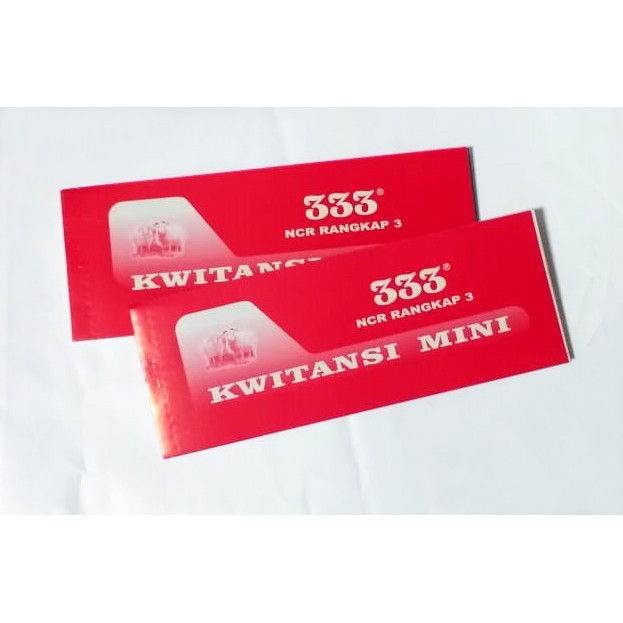 

DOMBA Buku Kwitansi Mini NCR 2 Ply & 3 Ply [ 1 Pak ]