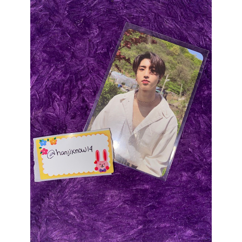 PHOTOCARD stray Kids Han Jisung POB Target Maxident