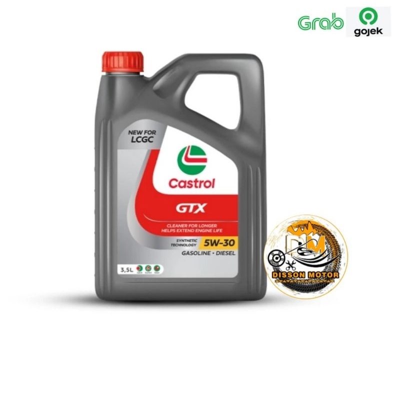 Castrol GTX 5W-30 (3,5 Liter) Oli Mobil Castrol GTX UltraClean