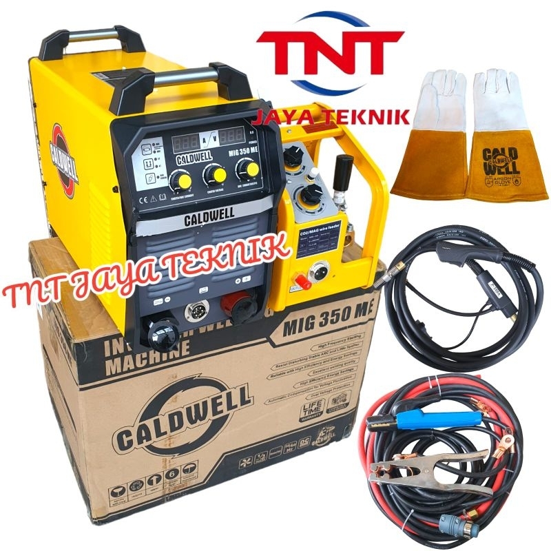MESIN LAS CO2 CALDWELL MIG 350 ME 380V / TRAFO LAS CO2 CALDWELL MIG 350 ME 3 PHASE
