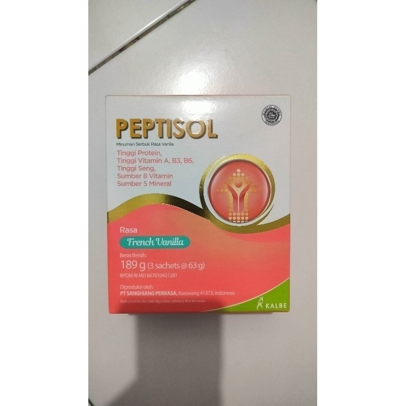 

susu Peptisol vanila 189 gr