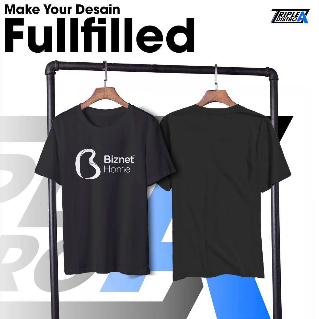 Kaos Biznet Home Simple by Triple A Distro