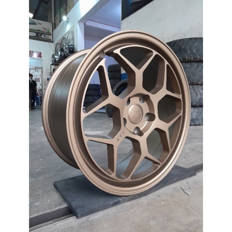 Velg Mobil HSR R18 GRY Buat New Brv, Rush, Terios, Toyota Zenix, Pelek Ring 18 Murah