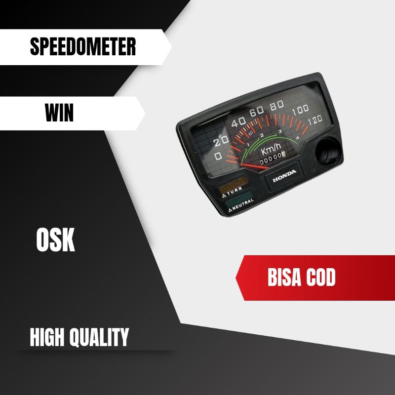 SPEEDOMETER ASSY KILOMETER ODOMETER WIN