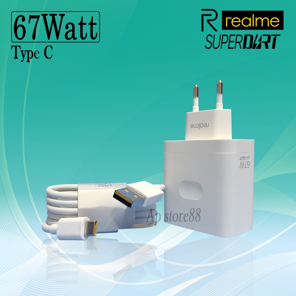 Charger Original Realme SUPERDART 67Watt TYPE C