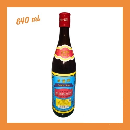 Arak Masak Angciu 640ml Arak Masak Arak Merah Golden Boy Shao Hsing Cu Yung Chiew