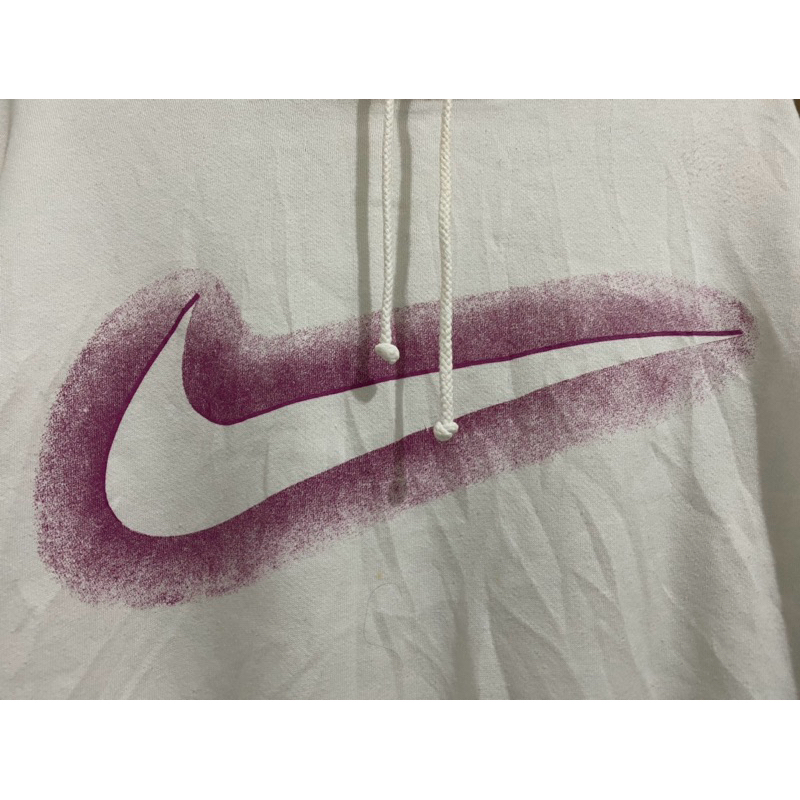 vintage nike big swosh hoodie 80s