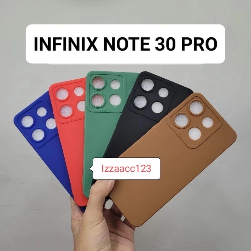 SofeCese/Silikon  Pro Camera Hp Infinix Not 30 Pro Candy Cese Full Color 3D Silikon TPU