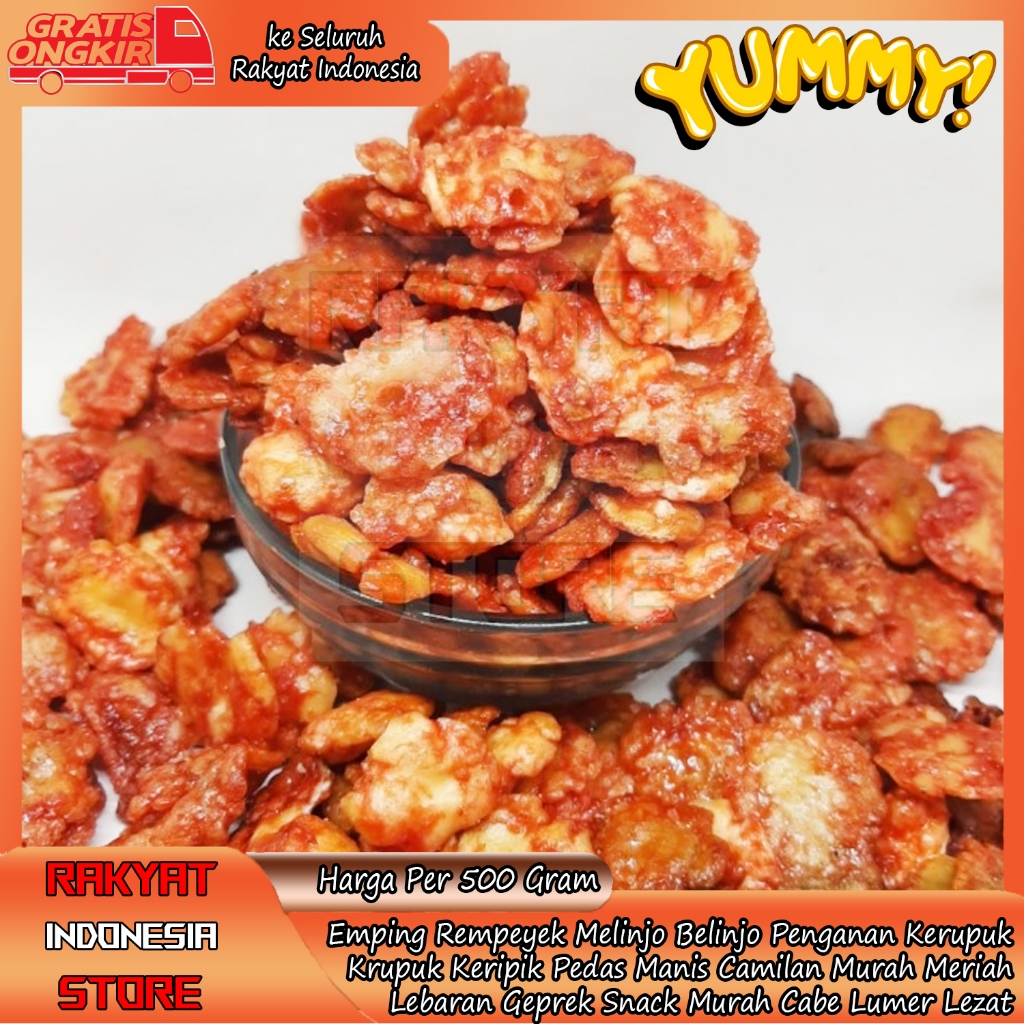 

Krupuk Kerupuk Keripik Pedas Manis Emping Empeng Melinjo Belinjo Penganan Camilan Murah Lebaran Geprek Snack Murah Enak Renyah Banget Gepuk Balado Pedas Mlinjo Jajanan Jajan Pilus Enak Praktis Peraktis Cabe Cabai Lumer Lezat Kemasan 500 Gram 500gram RDS4