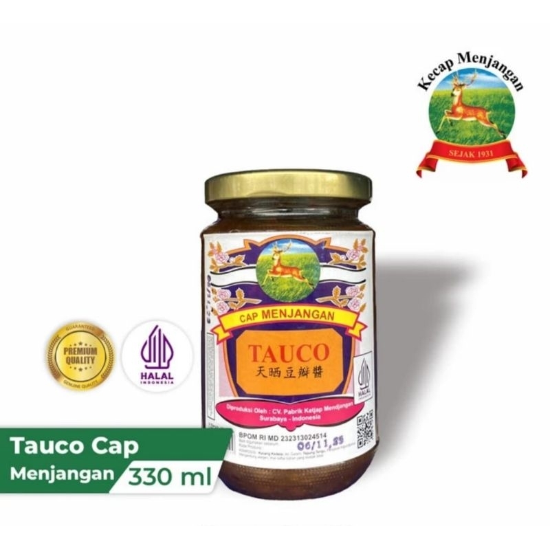 

Tauco cap Menjangan 440gr / taoco / taucu / taotjo / tao jiew