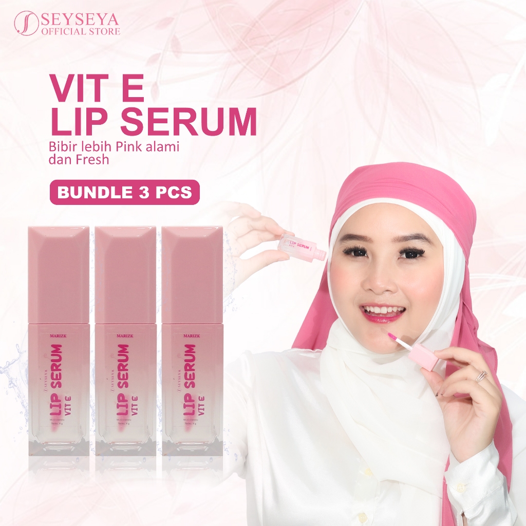 SEYSEYA Lip Serum vit E - Lip Serum BPOM | lip gel Serum | Lip Serum pelembab bibir | Lip Serum untu