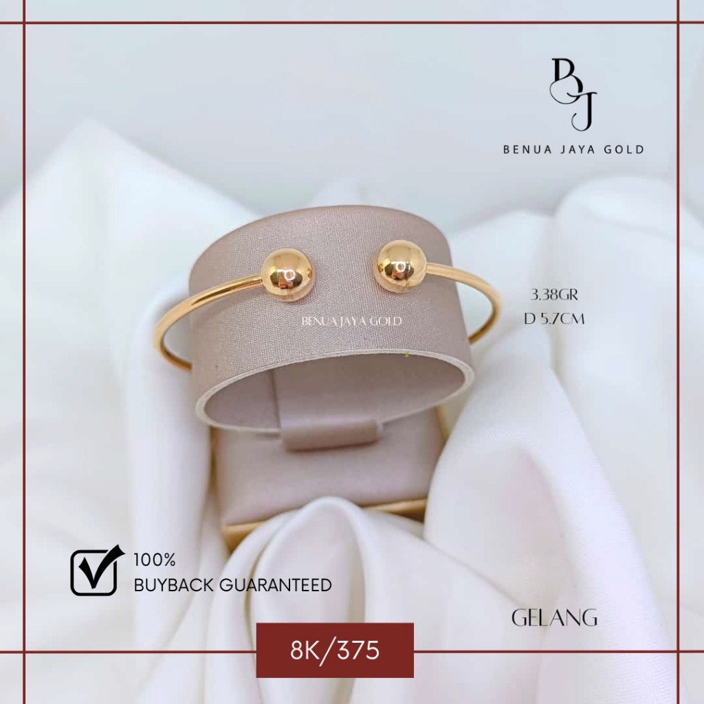 Gelang Bangle Tinju Bola Emas 8K/375