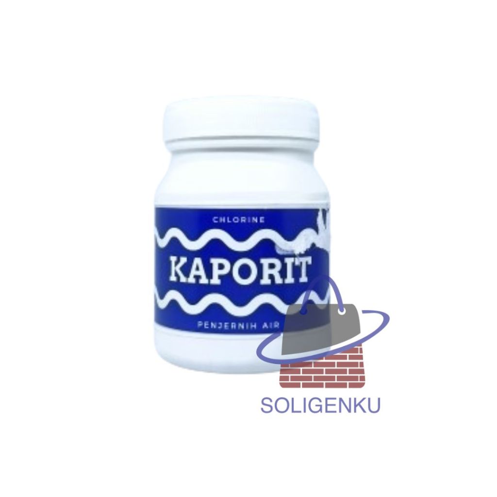 Kaporit Botol bubuk penjernih air sumur penghilang kuman bakteri