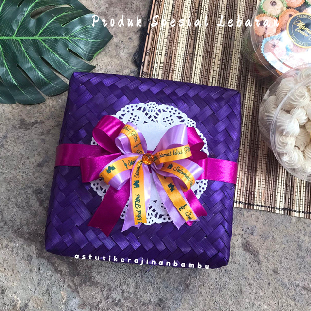 BESEK SPESIAL PITA LEBARAN / besek makan / besek jogja / besek murah / besek ketupat / bingkisan par