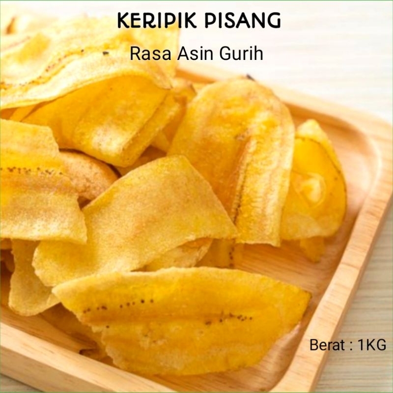 

ILAN DIHYAH SHOP - Keripik Pisang asin gurih 1kg