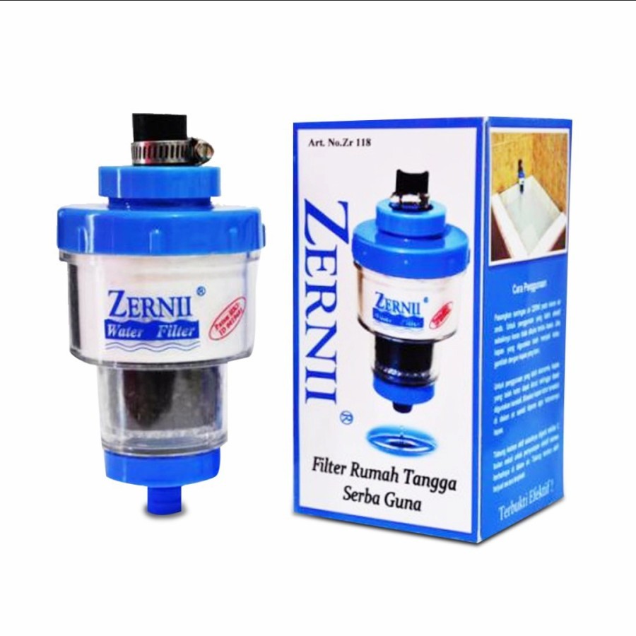 Zernii Water Filter Alat Penjernih Air Saringan Keran Air Filter