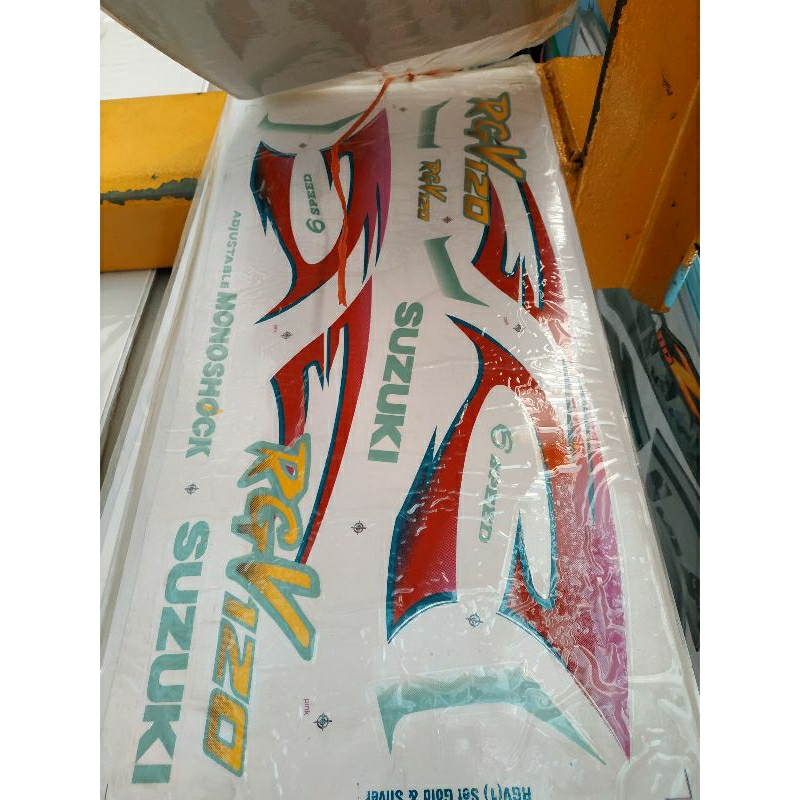 striping rgv 120 striping Suzuki Satria lumba rgv