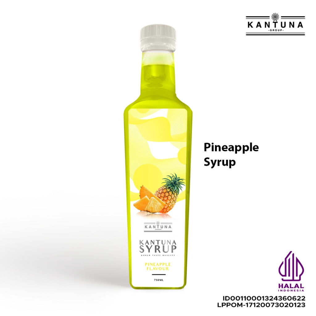 

Kantuna Pineapple Sirup - Sirup Rasa Pineapple Cafe/Kafe/Bisnis