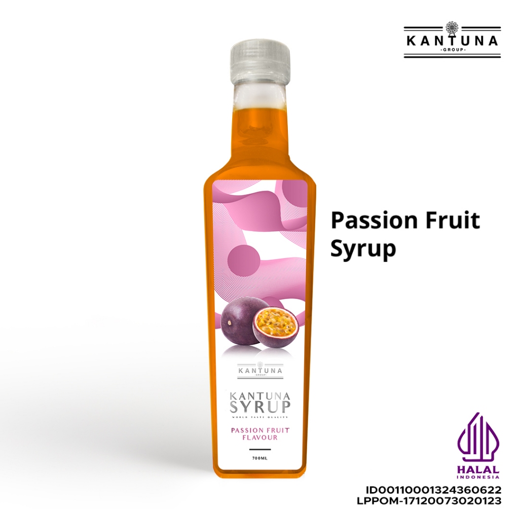 

Kantuna Passion Fruit Sirup -Sirup Rasa Passion Fruit Cafe/Kafe/Bisnis