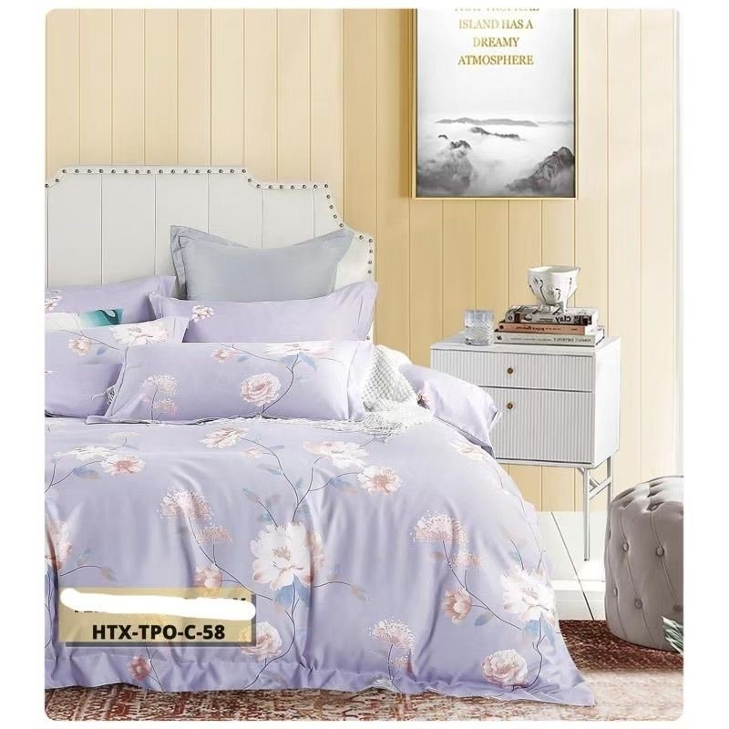 Sprei Tencel / Sprei Sutra / Sprei Tancel Organik High Quality