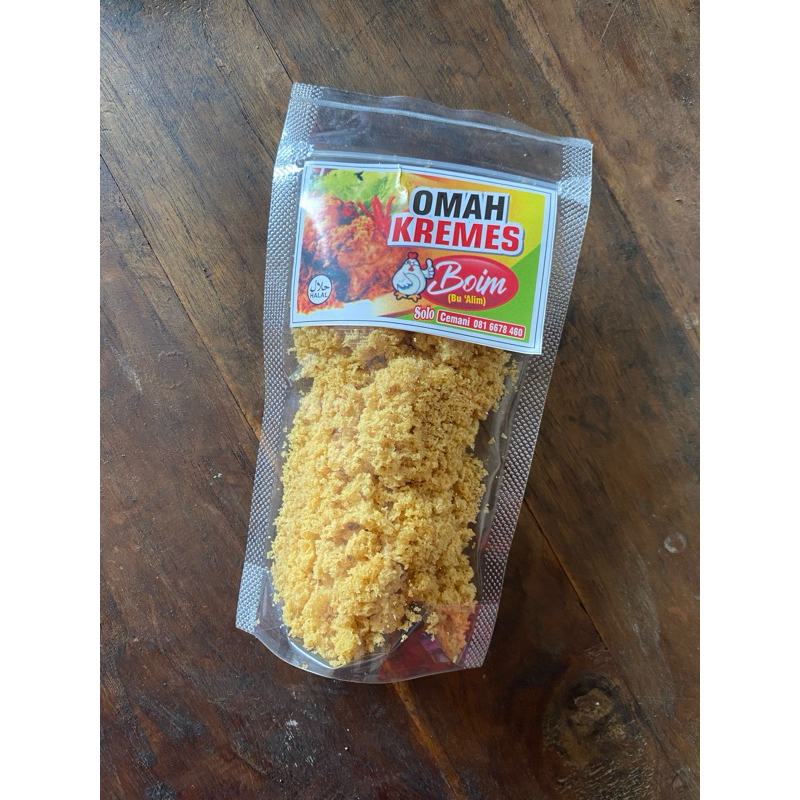 

Kremes Ayam rasa Original kaldu ayam kemasan mini pouch 40gr