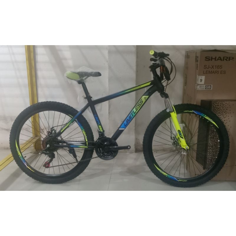 Sepeda Gunung / Sepeda MTB 26 inch LIMITLESS ( VELG TINGGI )