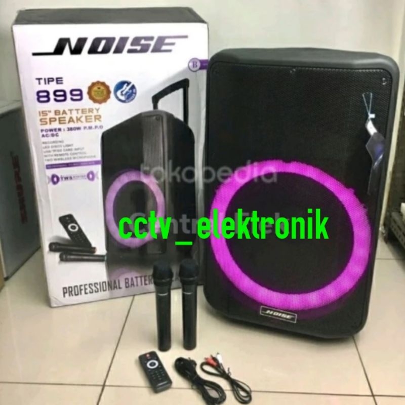 SPEAKER AKTIF NOISE 899B NEW 15 INCH SPEAKER NOISE BLUTOOTH WIRELESS