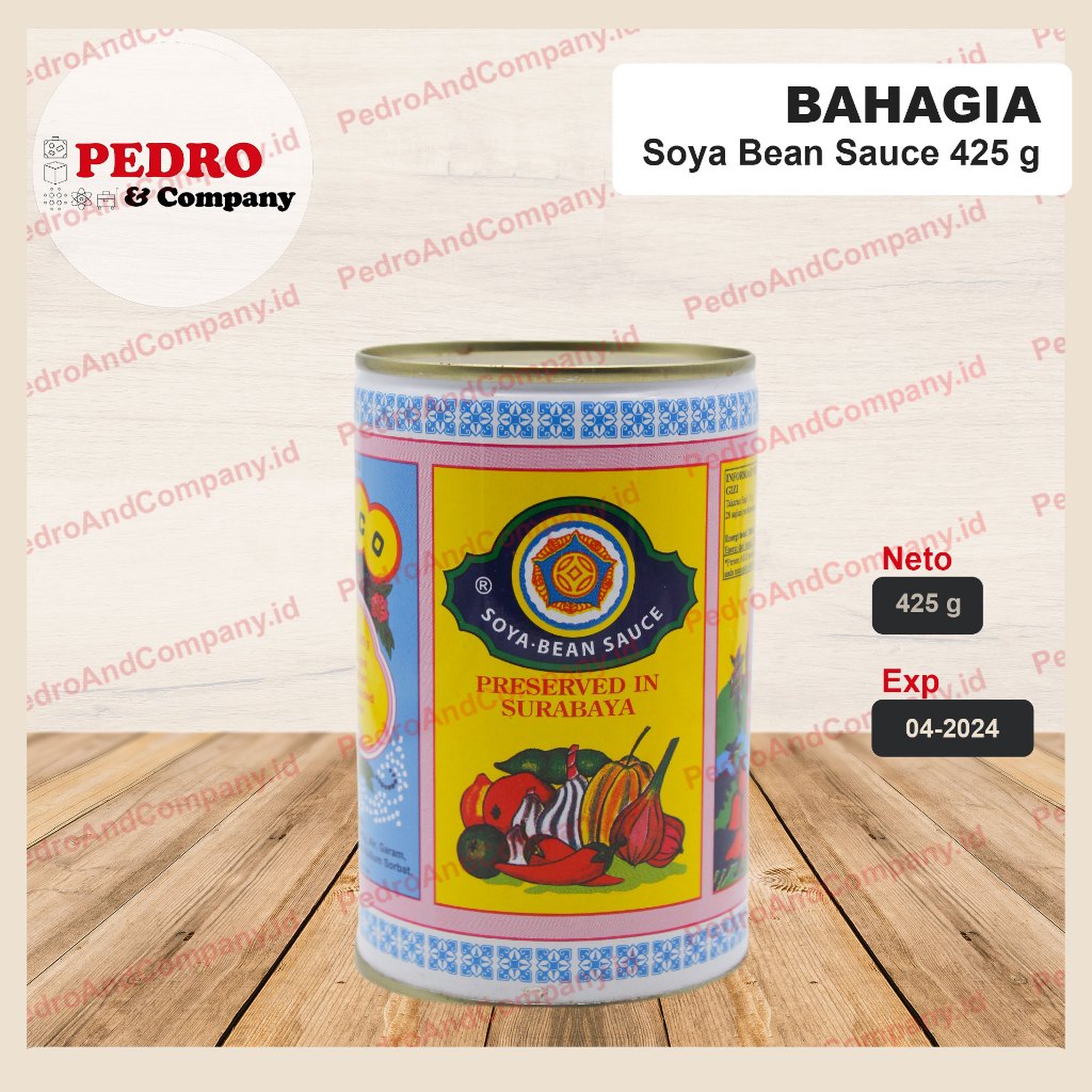 

Bahagia soya bean sauce surabaya tauco 425 gram