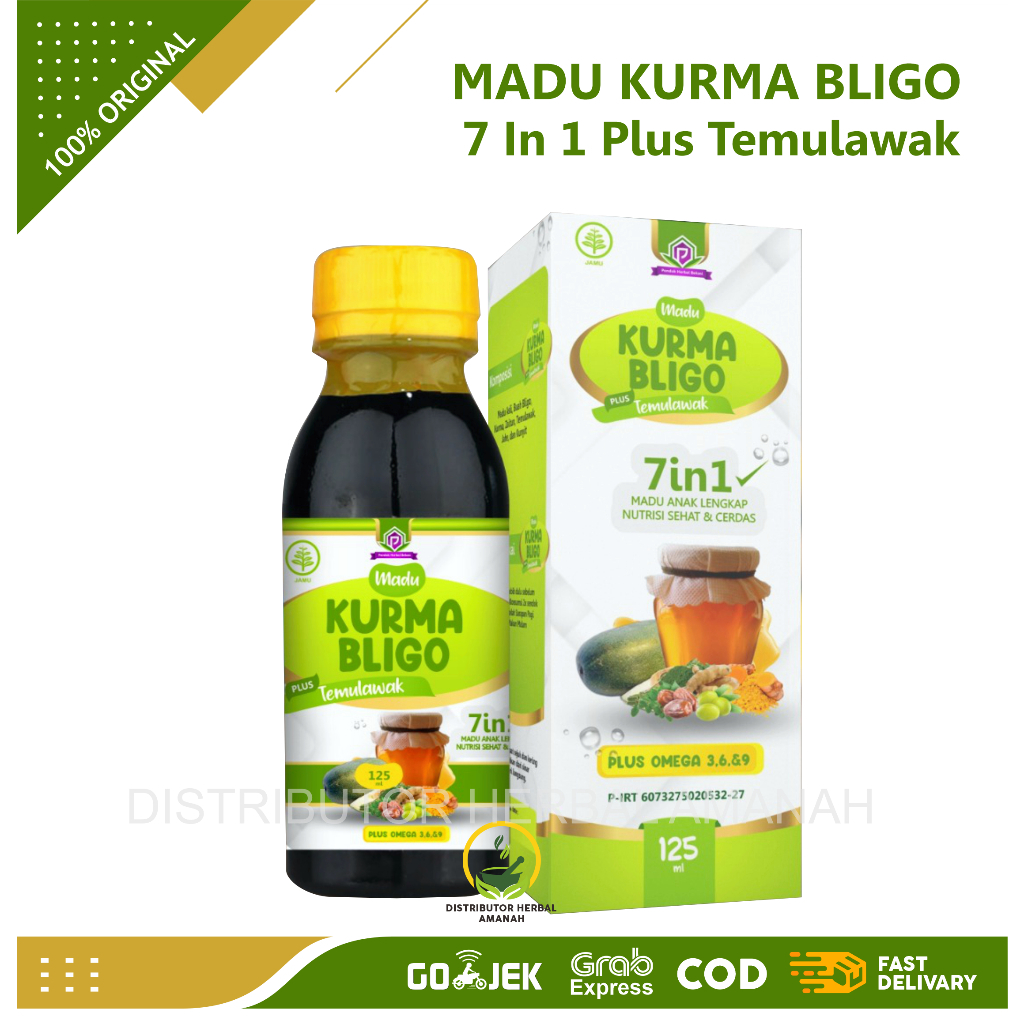 

Madu Kurma BLIGO 7in1 Plus Omega Daya Tahan Tubuh 125ml