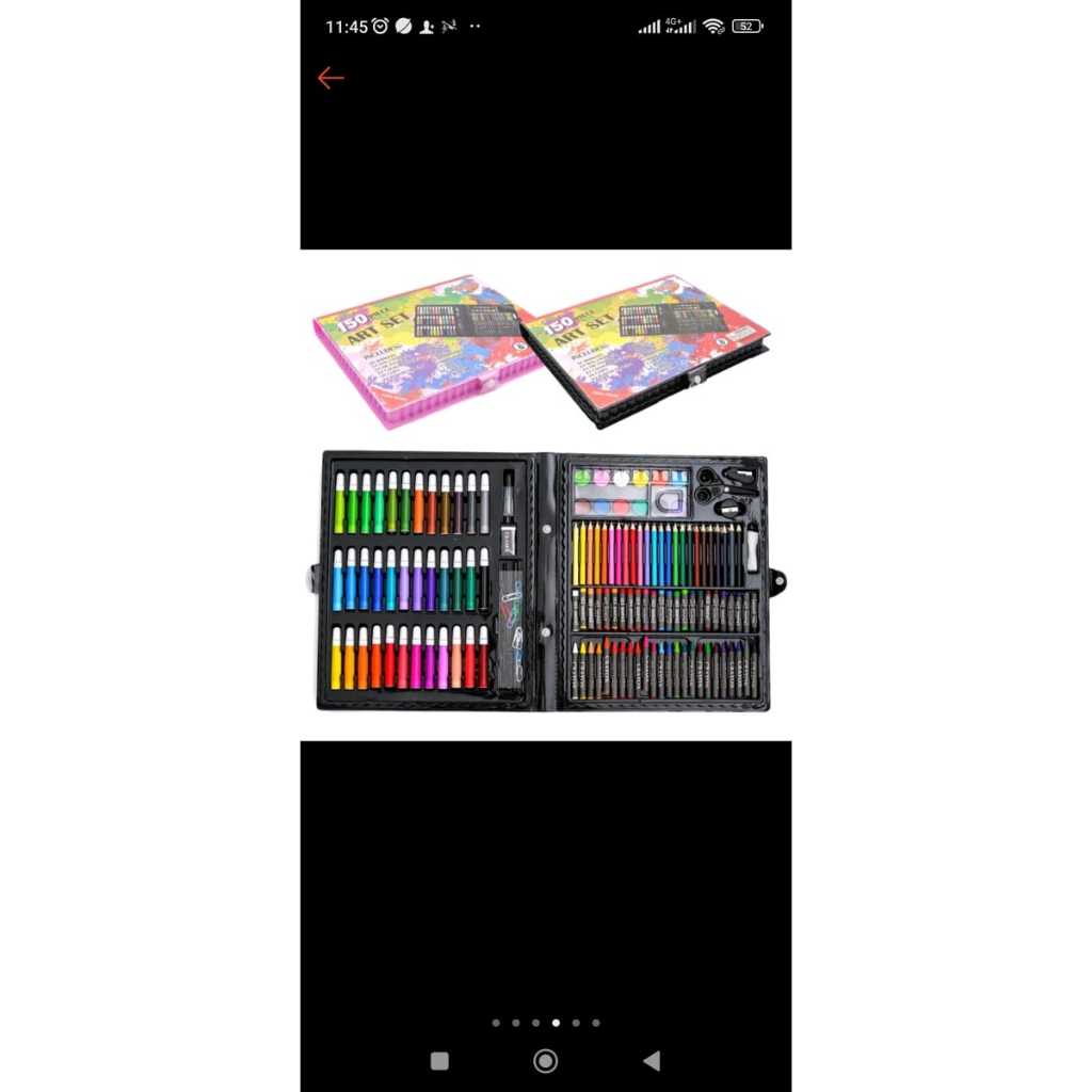 

Perlengkapan Menggambar Crayon 150 set