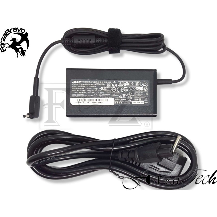 (Sudah Termasuk Kabel AC Power / Plug Power Adapter )   Output Voltage : DC 19V 3.42A Input Voltage 
