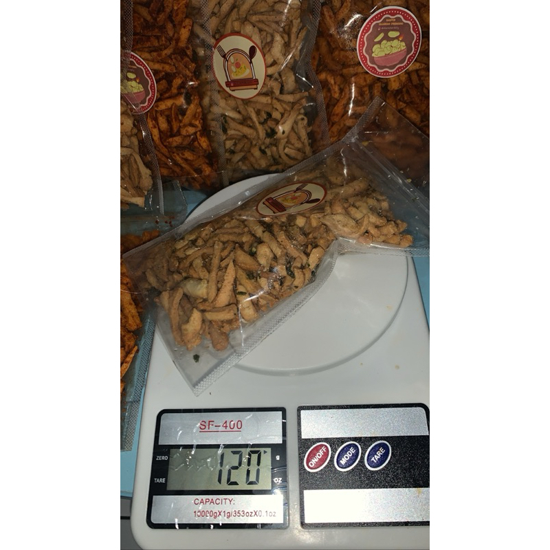 

Basper (Basreng Premium) Daun Jeruk Original + cincangan bawang putih goreng (120 gram)