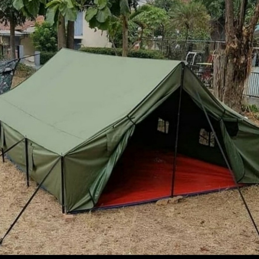 Tenda Pramuka / Tenda Regu Pramuka / Tenda Kemah / Tenda Pramuka 4 m x 3 m x 2 m