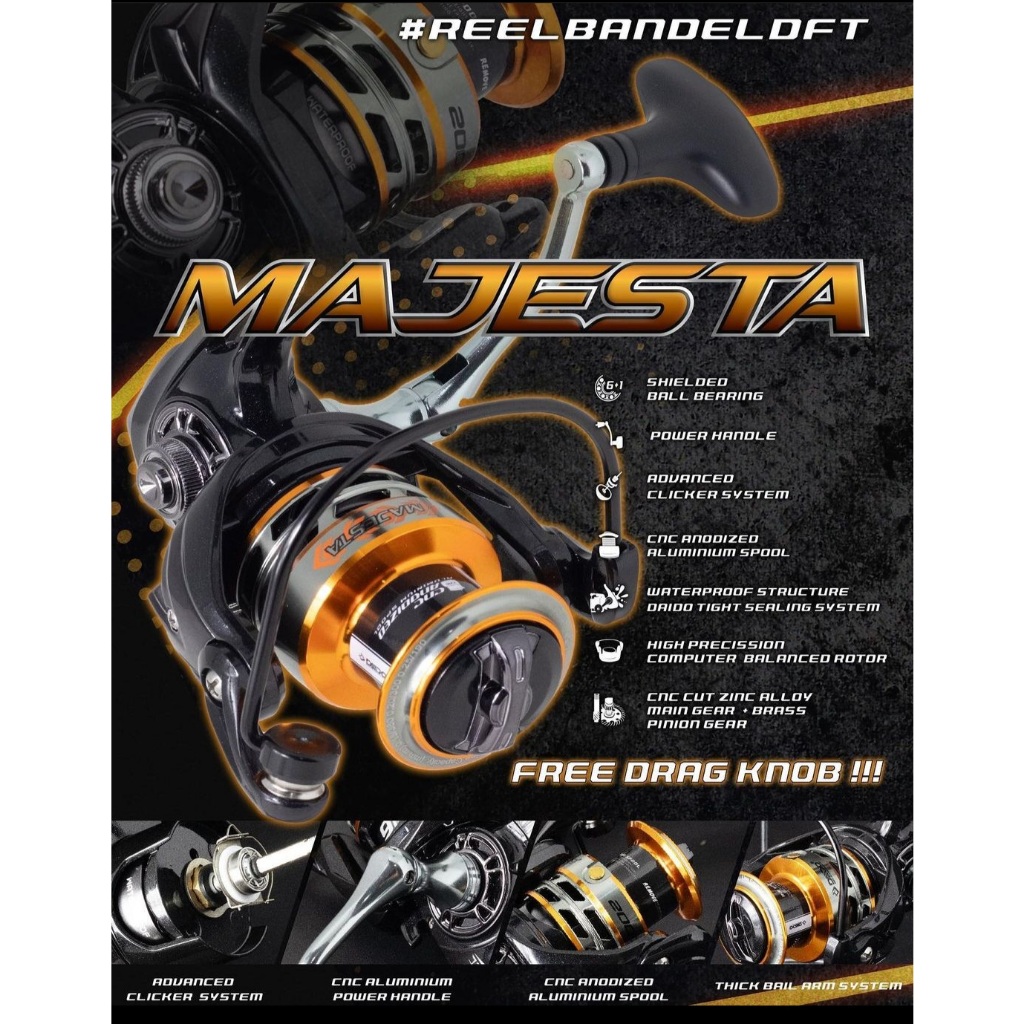 reel daido majesta 6000( power handle )