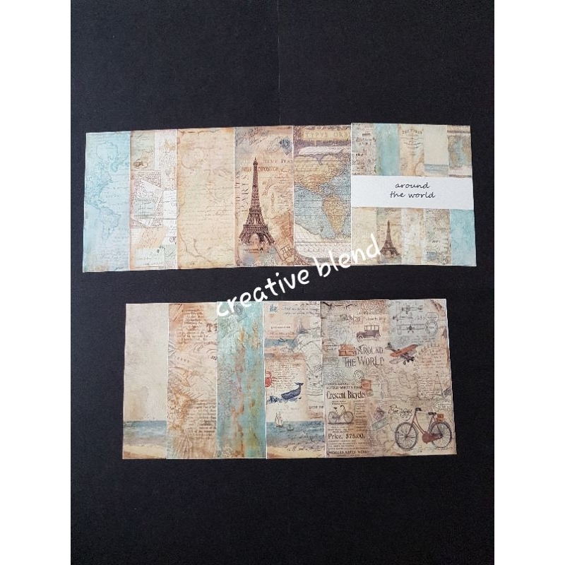 

Kertas Motif DIY Srapbook Deco Art Around