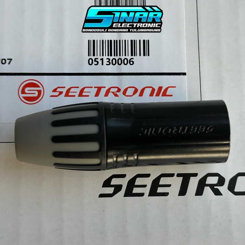 Jack Seetronic Canon XLR HITAM Original