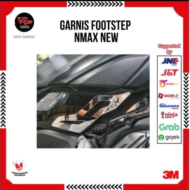 Garnis Footstep Nmax New/Garnis Footstep Yamaha Nmax New