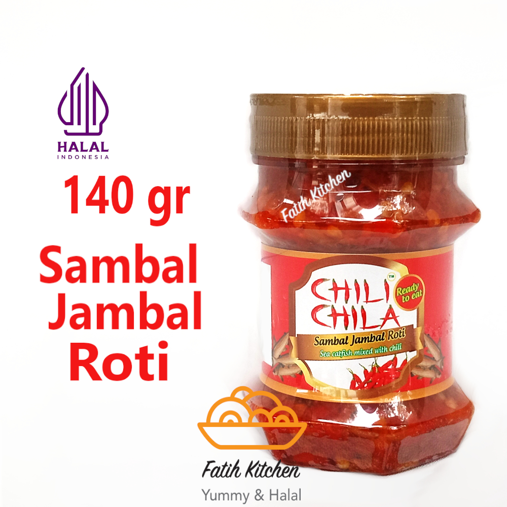 

Chili Chila Sambal Jambal Roti 140 gr Halal