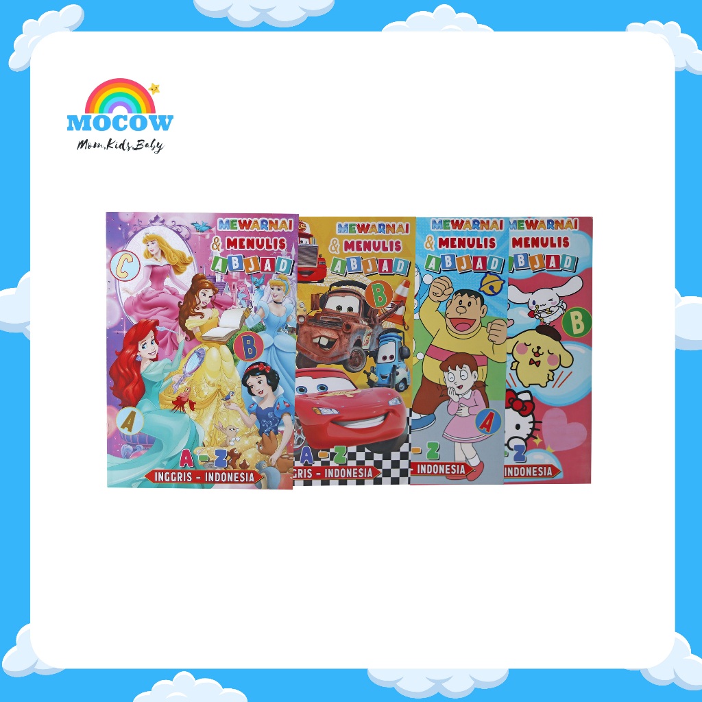 

BUKU MEWARNAI DAN MENULIS