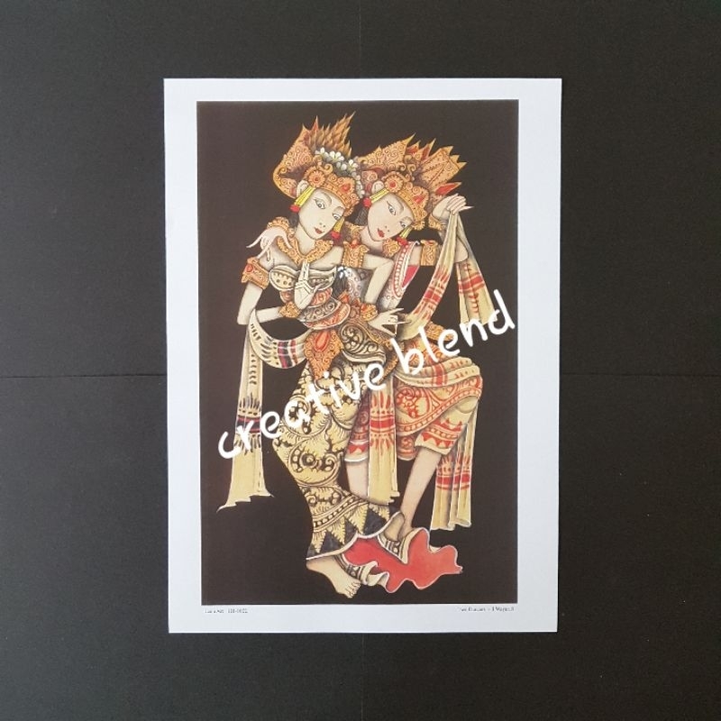 

Gambar Papertole 3D Art Craft Two Dancers