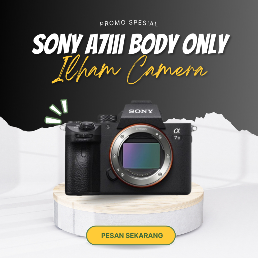 SONY A7III BODY ONLY SECOND LIKE NEW