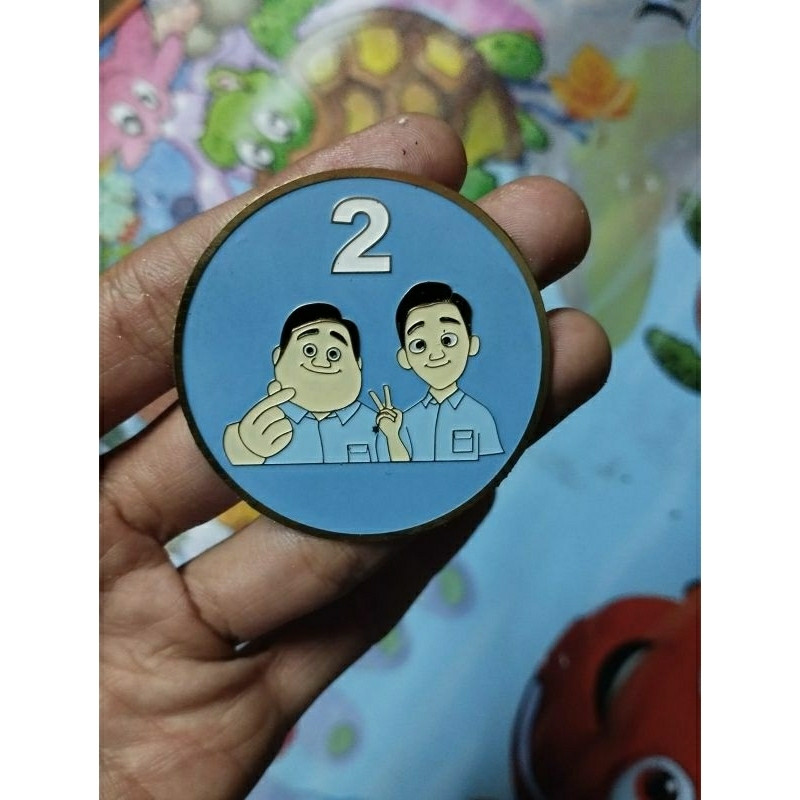 pin costum/pin partai pengait magnet