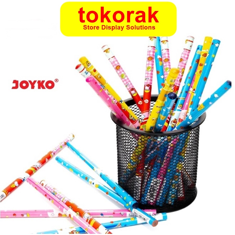 

TEMPAT PULPEN KERANJANG BESI BULAT JOYKO DESK SET ALAT TULIS DS-16