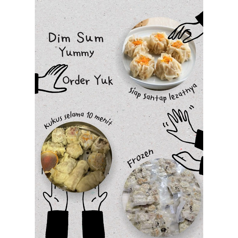 

Dimsum Frozen Besar Ayam nya berasa banget