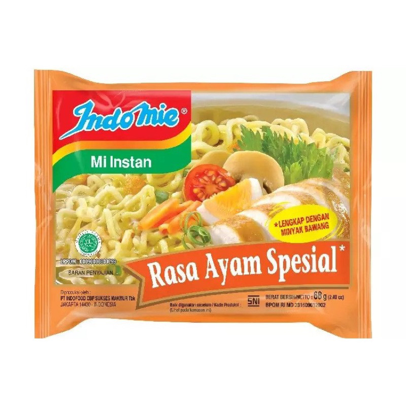 

(COD) Indomie Mie Instan Rasa Ayam Spesial 68gram