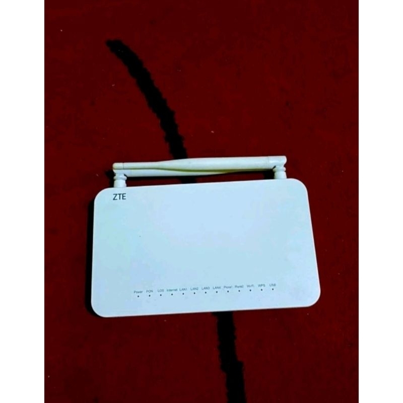 Router ONT ZTE F609 V3 Port biru plus adptor