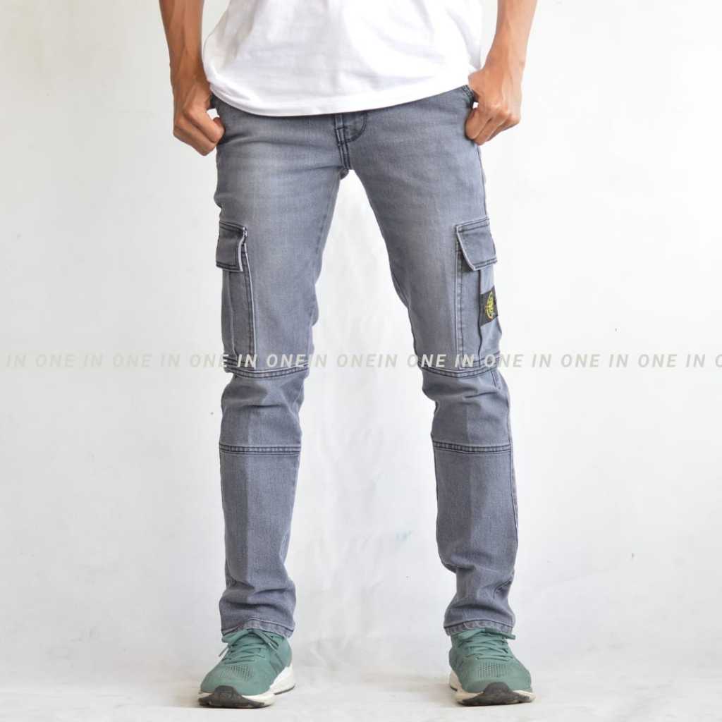 MG SHOOPB72 | cod celana jeans cargo pria | cod celana jeans cargo panjang pria skinny | celana jean