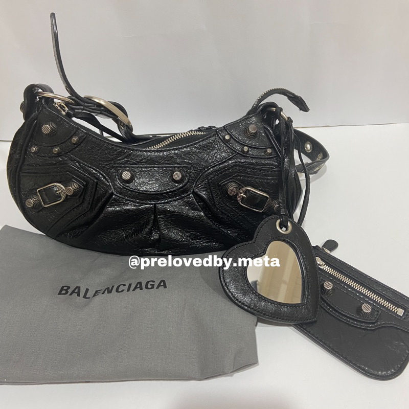 Balenciaga Le Cagole XS Black Shw Tahun 2022