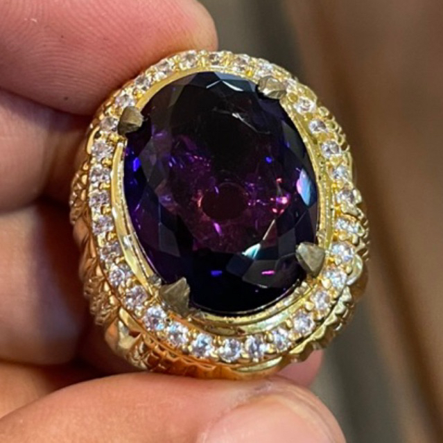 NATURAL KECUBUNG AMETHYST