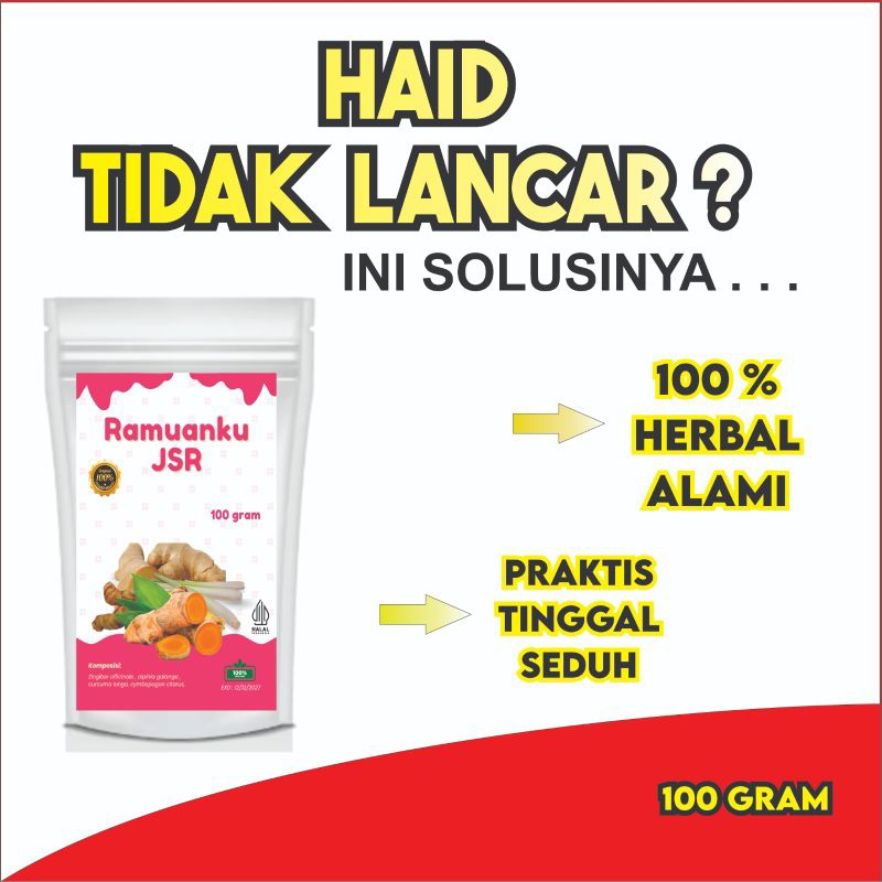 

Detox rahim ramuan pelancar menstruasi H4iD alami jsr dr. Zaidul Akbar